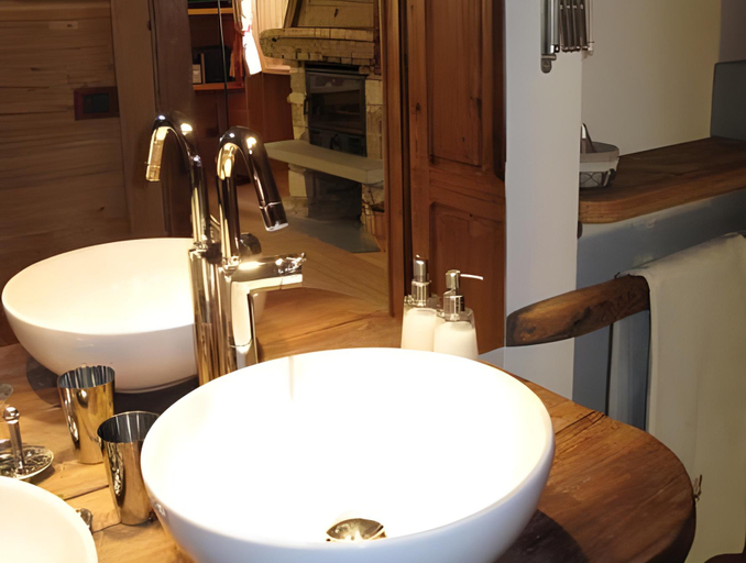 Bathroom 4, Chalet Les Airelles, Aosta