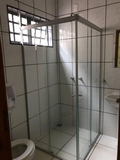 Bathroom, Lider Hotel, Jataí