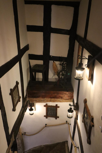 Bedroom 3, Altes Hausle am Waschbach - Historisches Hauschen mit Privat Spa & Sauna, Südliche Weinstraße