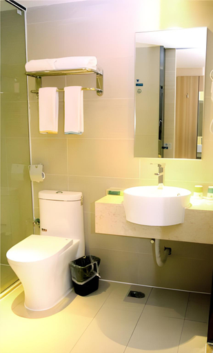 Bathroom, City Comfort Inn Qianjiang Longxiacheng, Qianjiang