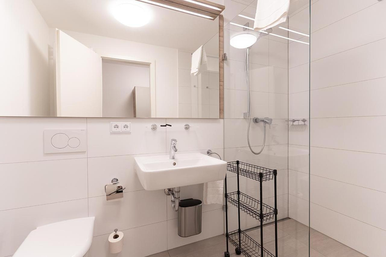 Bathroom 4, Aparthotel Oberfeld West Munchen, Selbstversorgerhotel, München