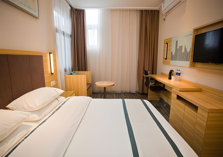 Bedroom 2, City Comfort Inn Deyang Wenmiao Square Gymnasium, Deyang