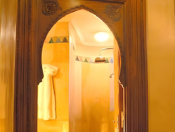 Bathroom 3, Riad Kniza, Marrakech