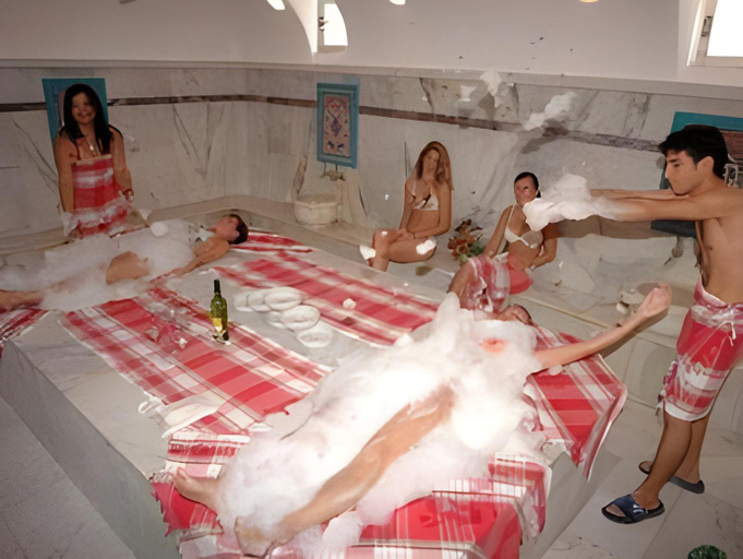 Bathroom 5, White City Beach Hotel, Alanya