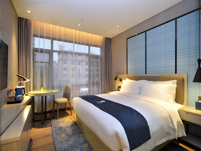 Bedroom 2, Echarm Hotel Kunming Dongfeng East Road Dashuying Metro Station, Kunming
