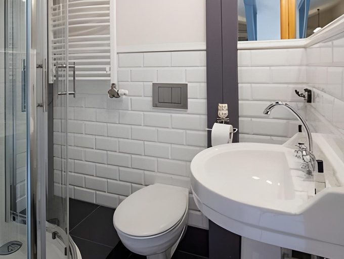 Bathroom 4, Antique Apartments - Plac Szczepanski, Kraków City
