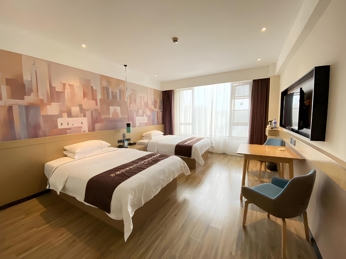 Bedroom 5, City Comfort Inn Wuhu City Xingyue Square, Wuhu