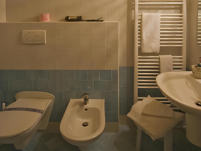 Bathroom 3, Albergo Parigi, Belluno