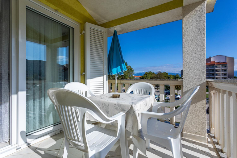 Balcony/terrace 5, Apartments Crnekovic II Popa Dorcica, Baška