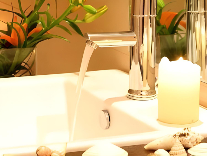 Bathroom 4, Hotel Antonios, West Greece