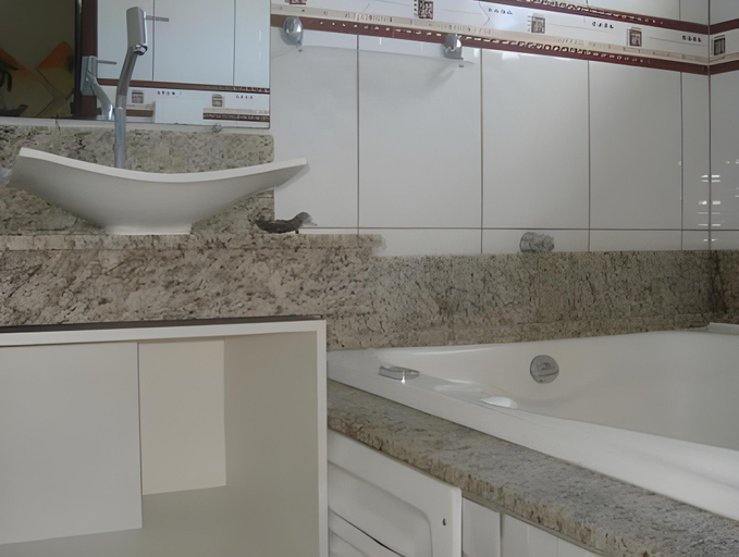 Bathroom 5, Residencial Flat Debora, Florianopolis