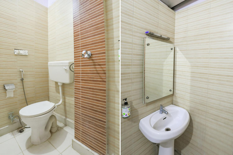 Bathroom 4, Hotel D.P.S International By WB Inn, Kaushambi