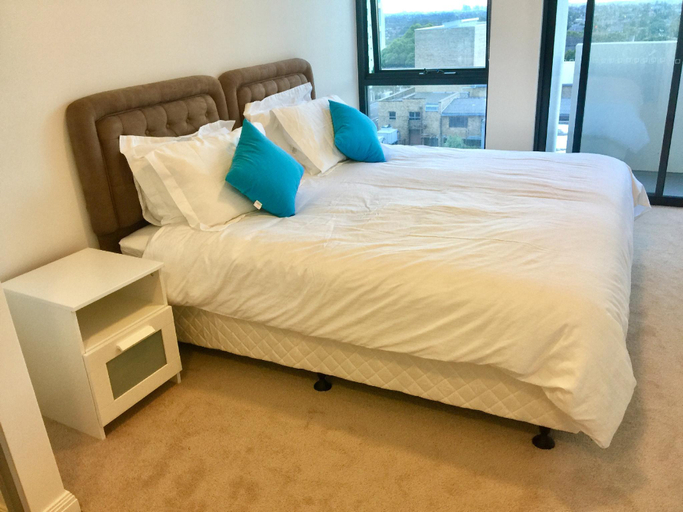 Bedroom 2, New apartment with city view, Hurstville