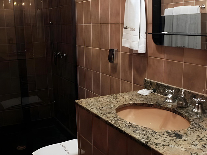 Bathroom 4, David Plaza Hotel, Osasco