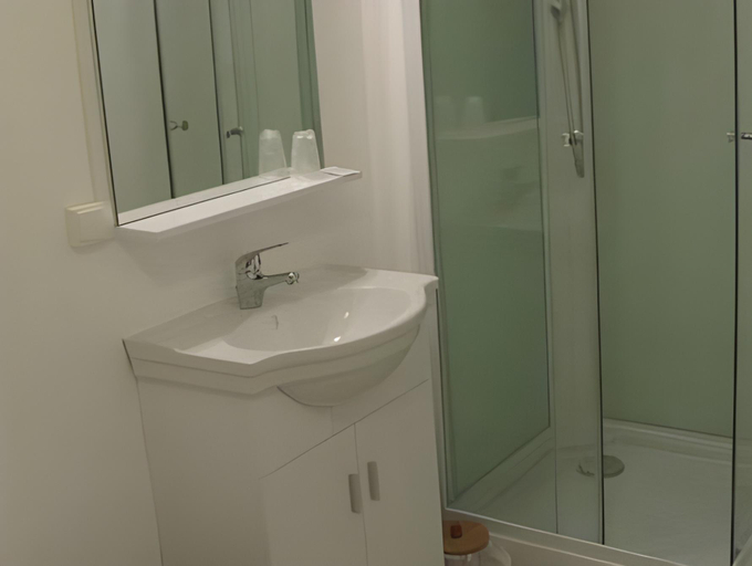 Bathroom 2, Logis Hotel & Restaurant Le Saint Savinien, Charente-Maritime