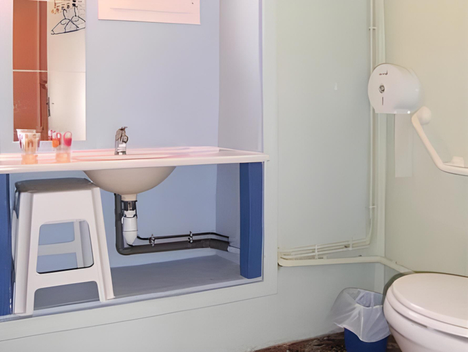Bathroom 3, Les Paquebots - Hotel & Restaurant, Pyrénées-Orientales