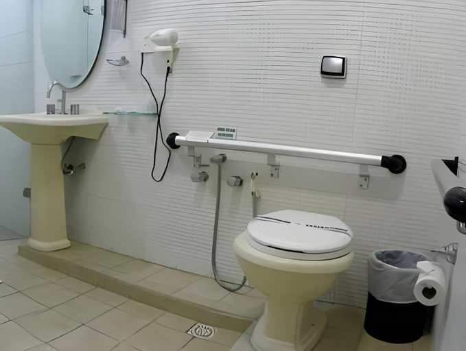 Bathroom, Hotel Amantykir, Itajubá