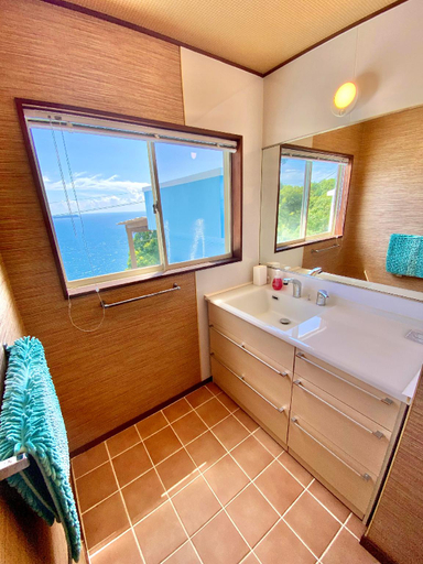Bathroom 2, Blue Ocean IZU,private hot spring,Ocean view, Atami