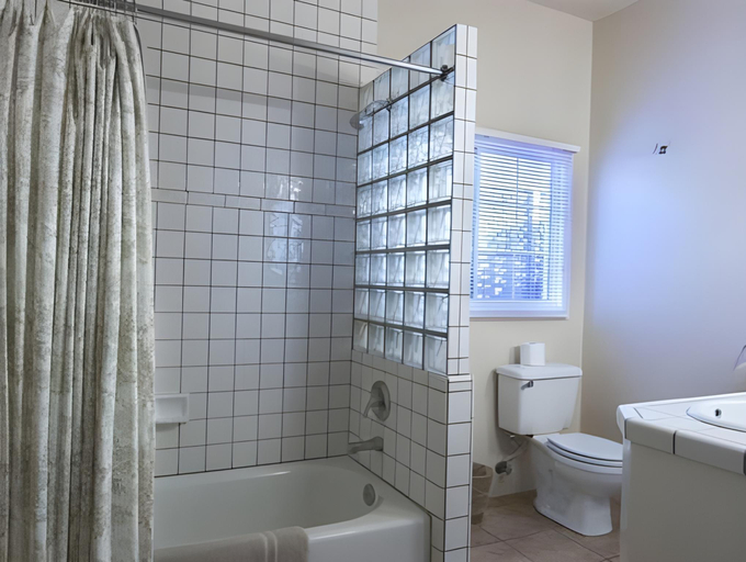 Bathroom 3, Cheshire Cat Inn, Santa Barbara