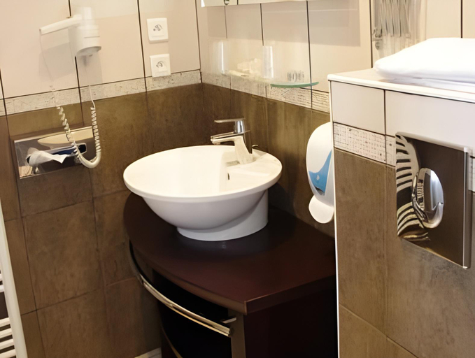 Bathroom 3, Logis Hotel Centrotel et Spa Bulles d'Allier, Allier