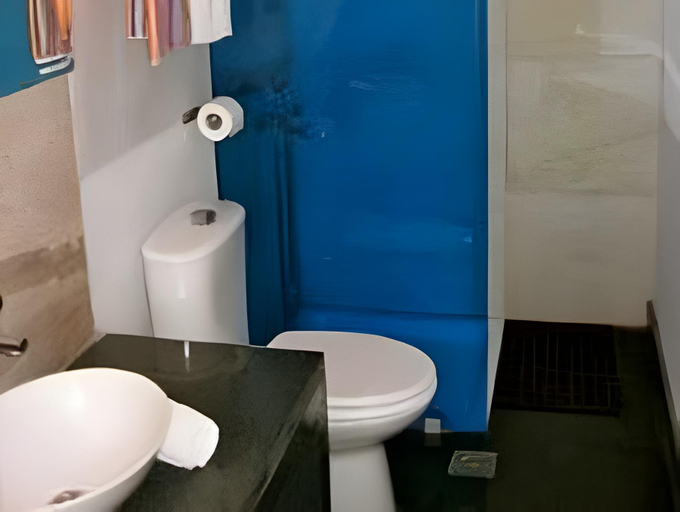 Bathroom 2, Theodora Hotel, North Aegean
