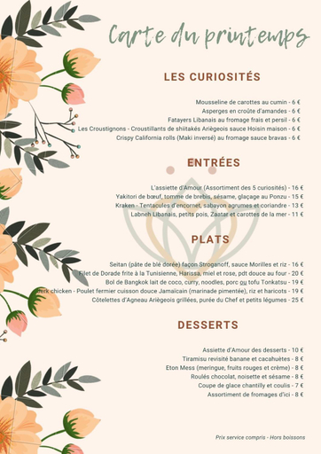 Food & Drinks 2, LE DINANGA, Ariège