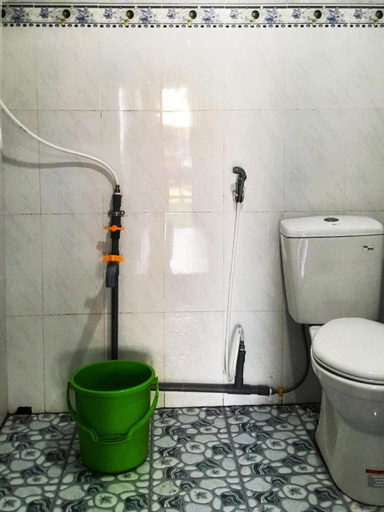 Bathroom, Homestay Nguyen Hung, Ngọc Hiển