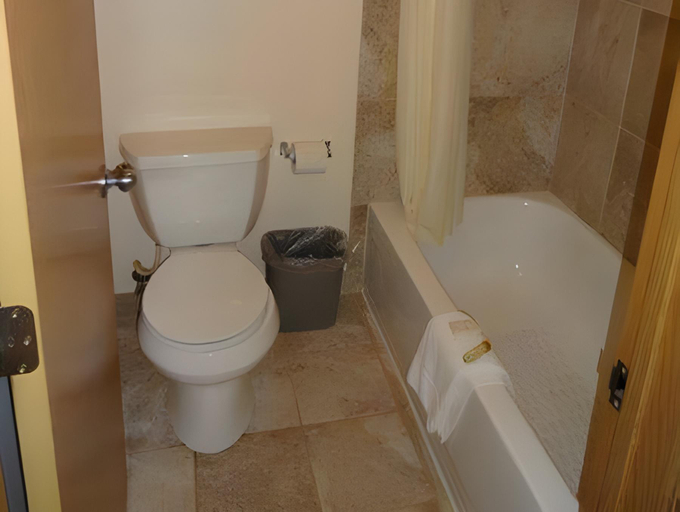 Bathroom, Crest Trail Lodge, Lewis