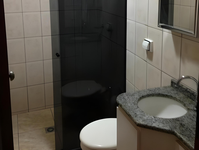 Bathroom 4, Hotel Itatiaia, Tangará da Serra