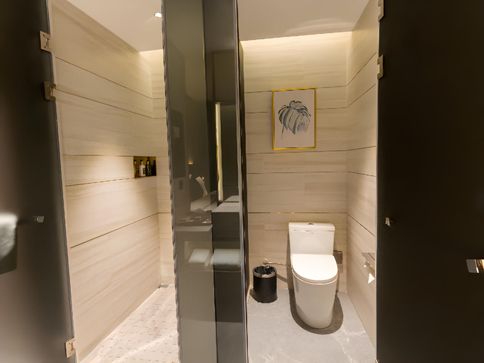 Bathroom 4, Echarm Plus Hotel Jingdezhen Sanbao Jiuji Town, Jingdezhen