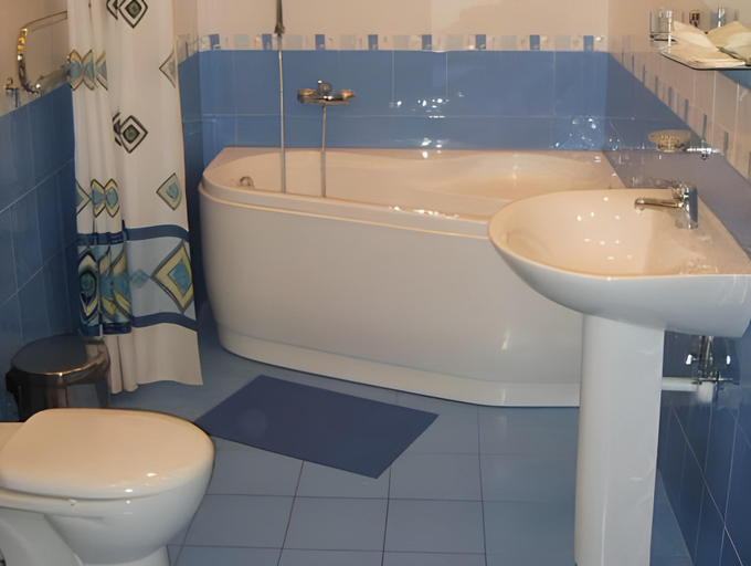 Bathroom 2, Hotel Flora, Sochi gorsovet