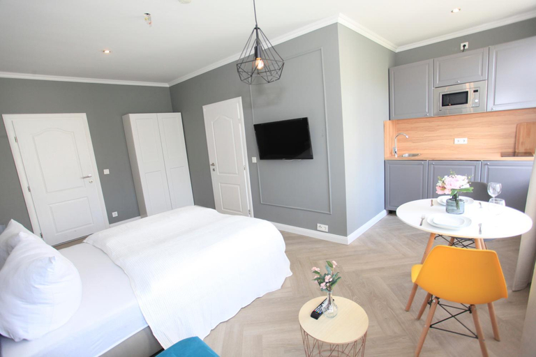 Bedroom 2, Zollikof Aparts - Sauna & Studioapartments, Leipzig