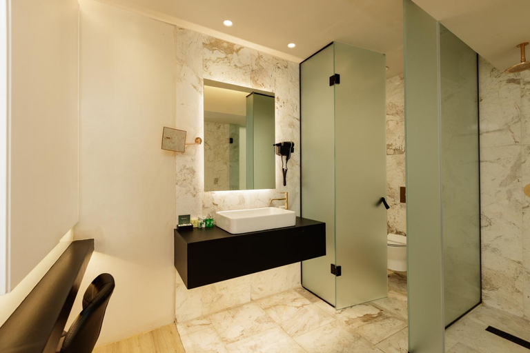 Bathroom 2, Kahlua Sea View Suites - Adults Only, Crete