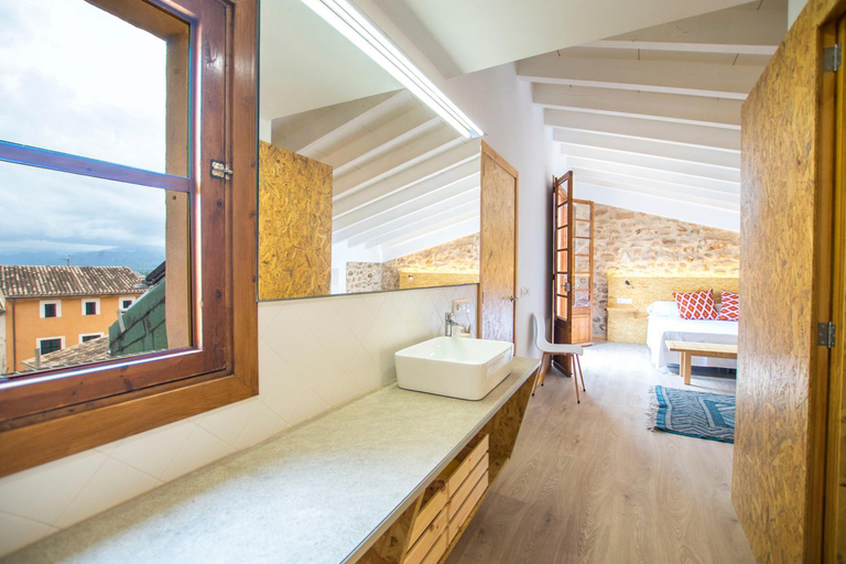 Bedroom, Vila Roja, design townhouse in Alcudia, Baleares