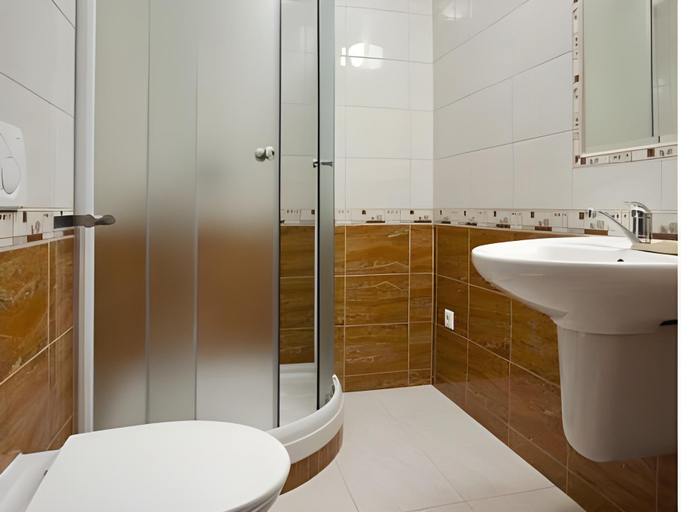 Bathroom 3, Staromestsky Penzion, Tábor