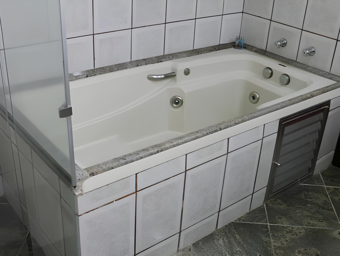 Bathroom 4, Panorama Tower Hotel, Ipatinga
