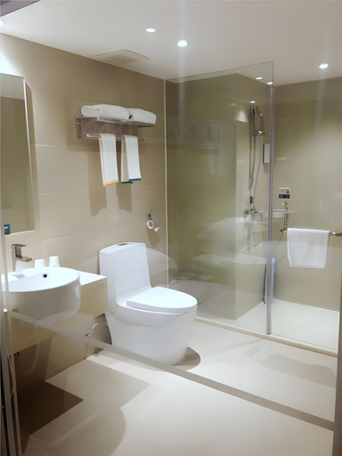 Bathroom 4, City Comfort Inn Yangjiang Yangchun Bus Station, Yangjiang