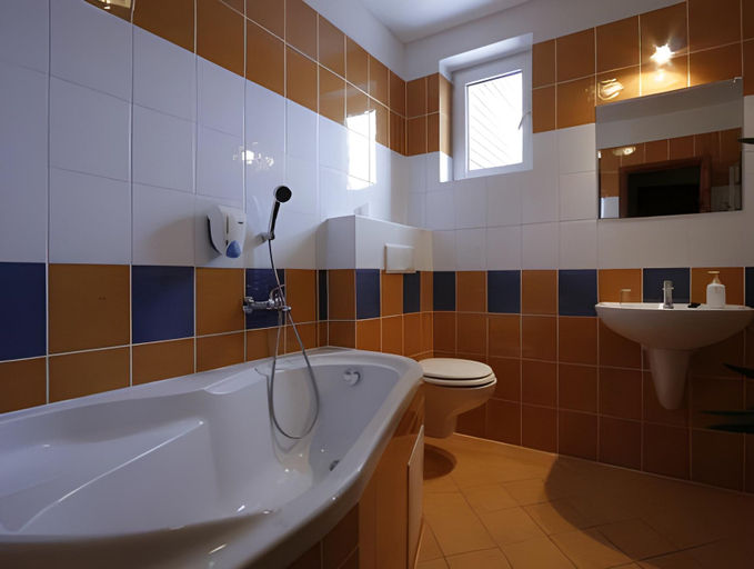 Bathroom 5, Aqualand Penzion, Poprad