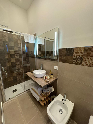 Shower 2, Di Fresco Apartments - Holiday House, Palermo