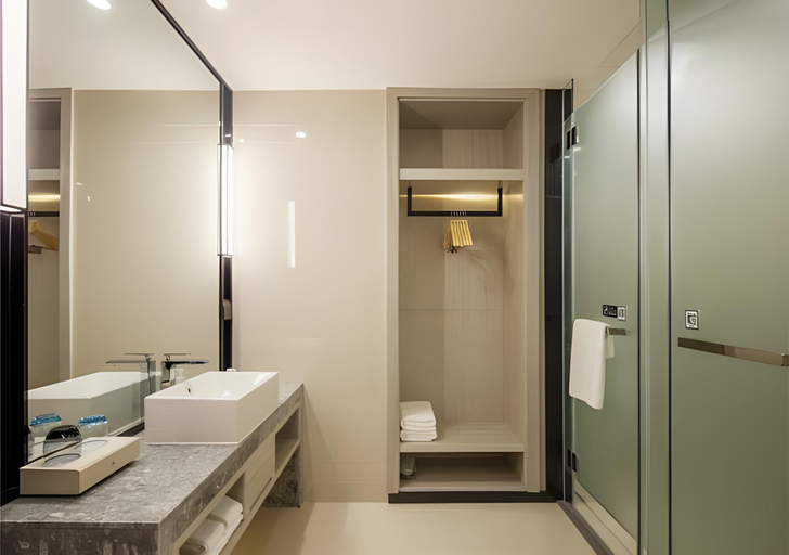 Bathroom 3, Echarm Hotel Chengdu Chunxi Road IFS Center, Chengdu