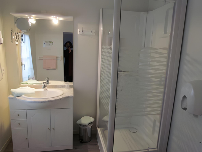 Bathroom 3, Logis Hotel Restaurant La Chatellenie, Vienne