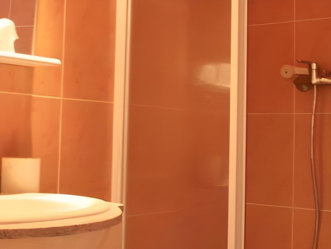 Bathroom 3, Hotel - Pub Le Petit Bosquet, Haute-Corse