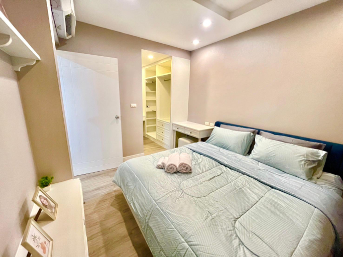Bedroom 1, Sleep Well Suite @ The Blu X Bangsaen condo B, Muang Chon Buri
