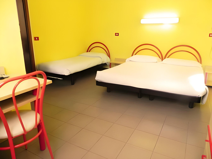 Bedroom, Residence Acero Rosso, Brescia
