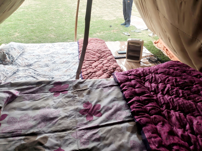 Bedroom 3, Trivani Camp, Allahabad