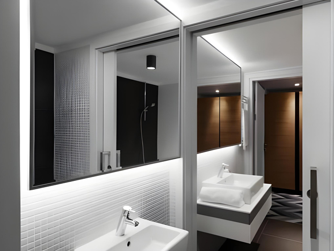 Bathroom 5, Poziom 511 Design Hotel & Spa, Zawiercie