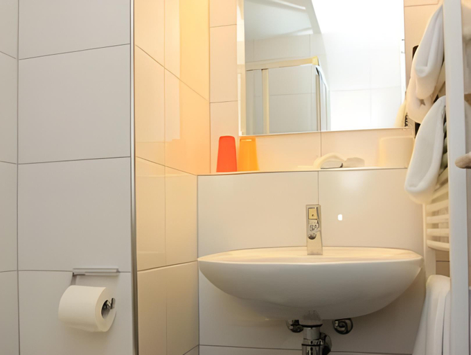 Bathroom 4, Hotel Birsighof, Basel