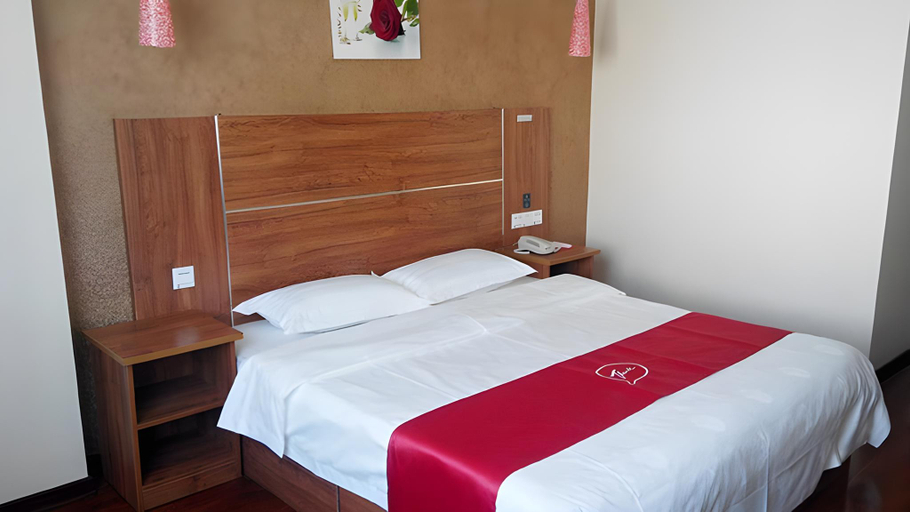 Bedroom 4, Jun Hotel Hebei Bazhou City Government, Langfang
