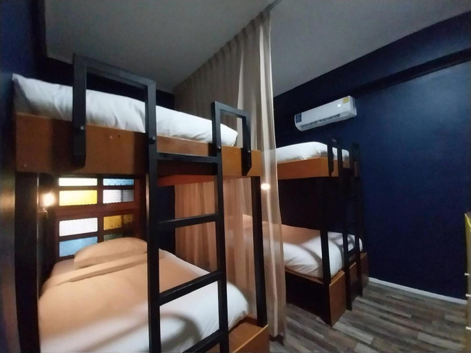 Bedroom 4, W168 hostel, Phuket Island