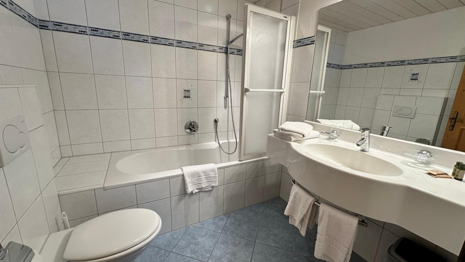 Bathroom 3, Hotel Alpenrose, Reutte